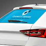 Rear Car Window Decals